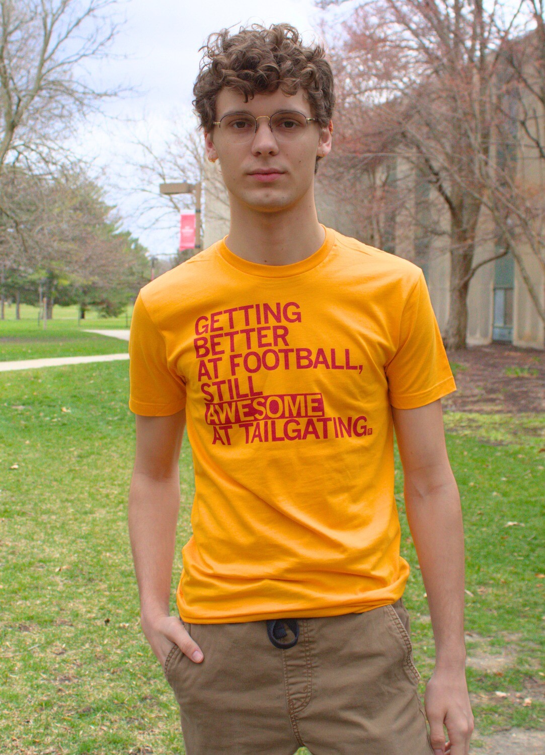 Raygun Yellow Tailgating Tee - M Raygun Yellow Tailgating Tee - M