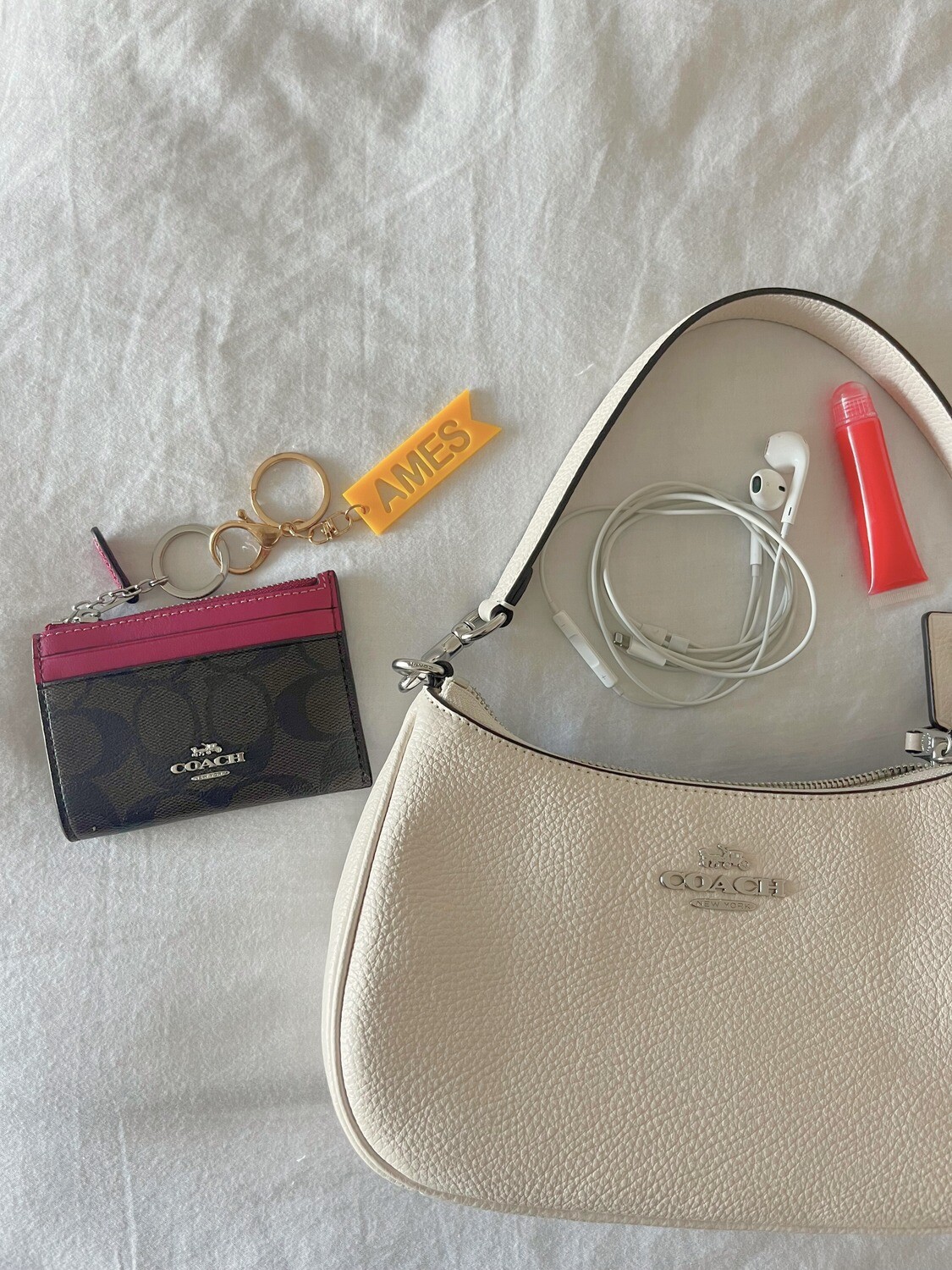 Ames Keychain Yellow  