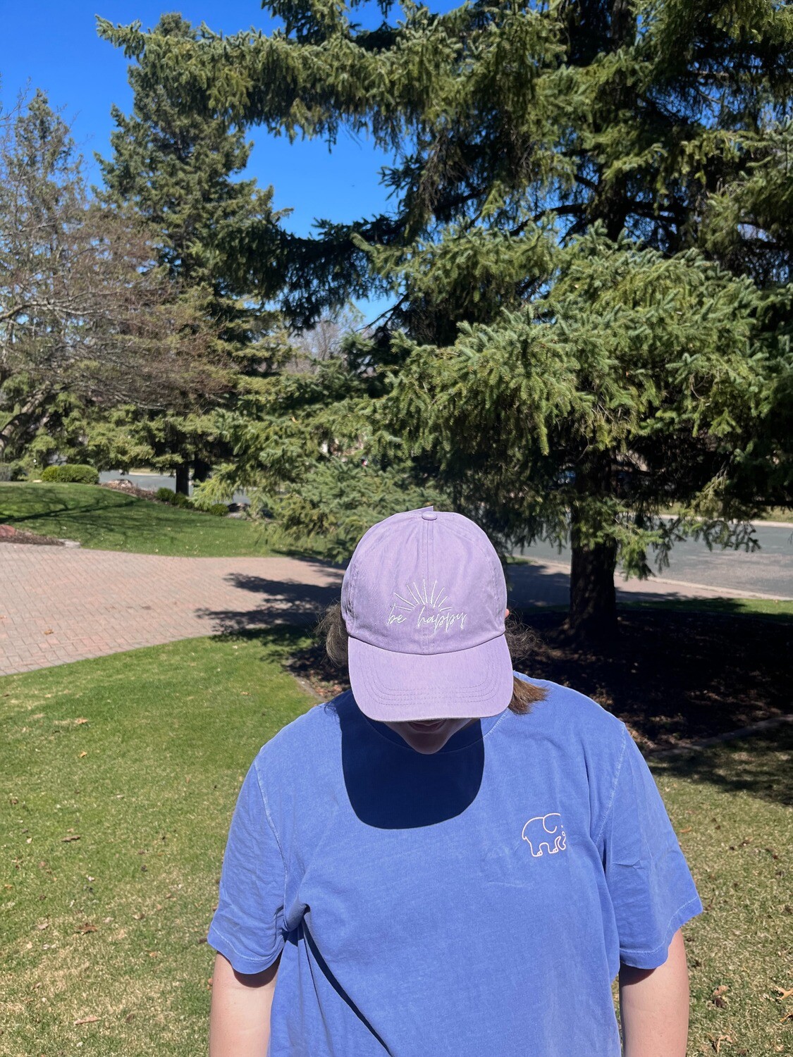 Be Happy Baseball Hat