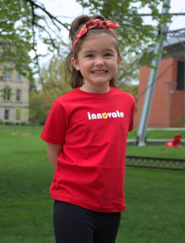Innovate Flower Toddler T-Shirt, 4T Innovate Flower Toddler T-Shirt, 4T