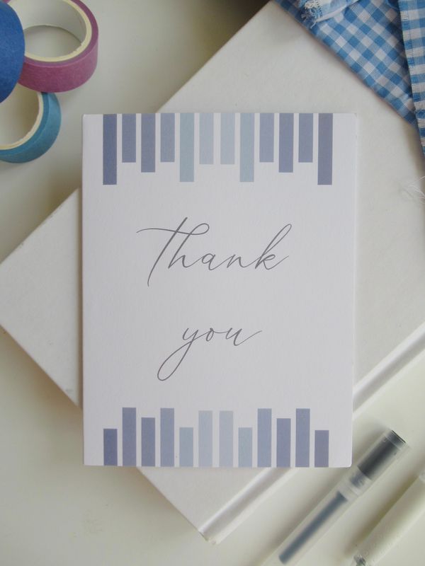 Linda Tong Thank You Card
