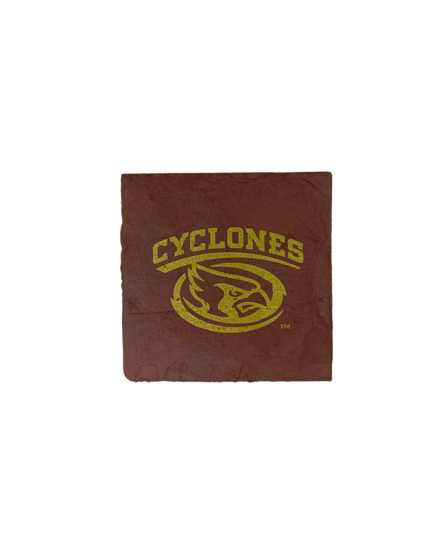 Cyclone Cardinal Slate Coaster