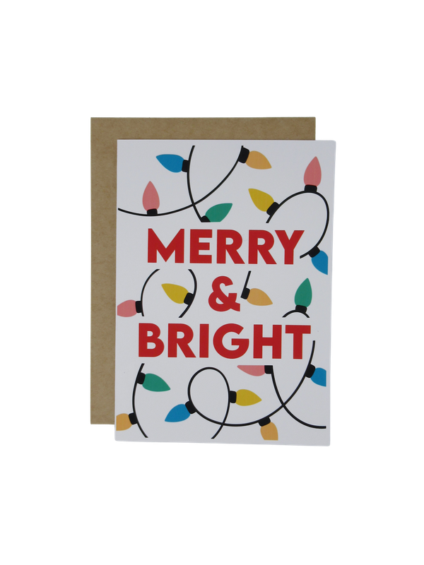 Merry &amp; Bright Card
