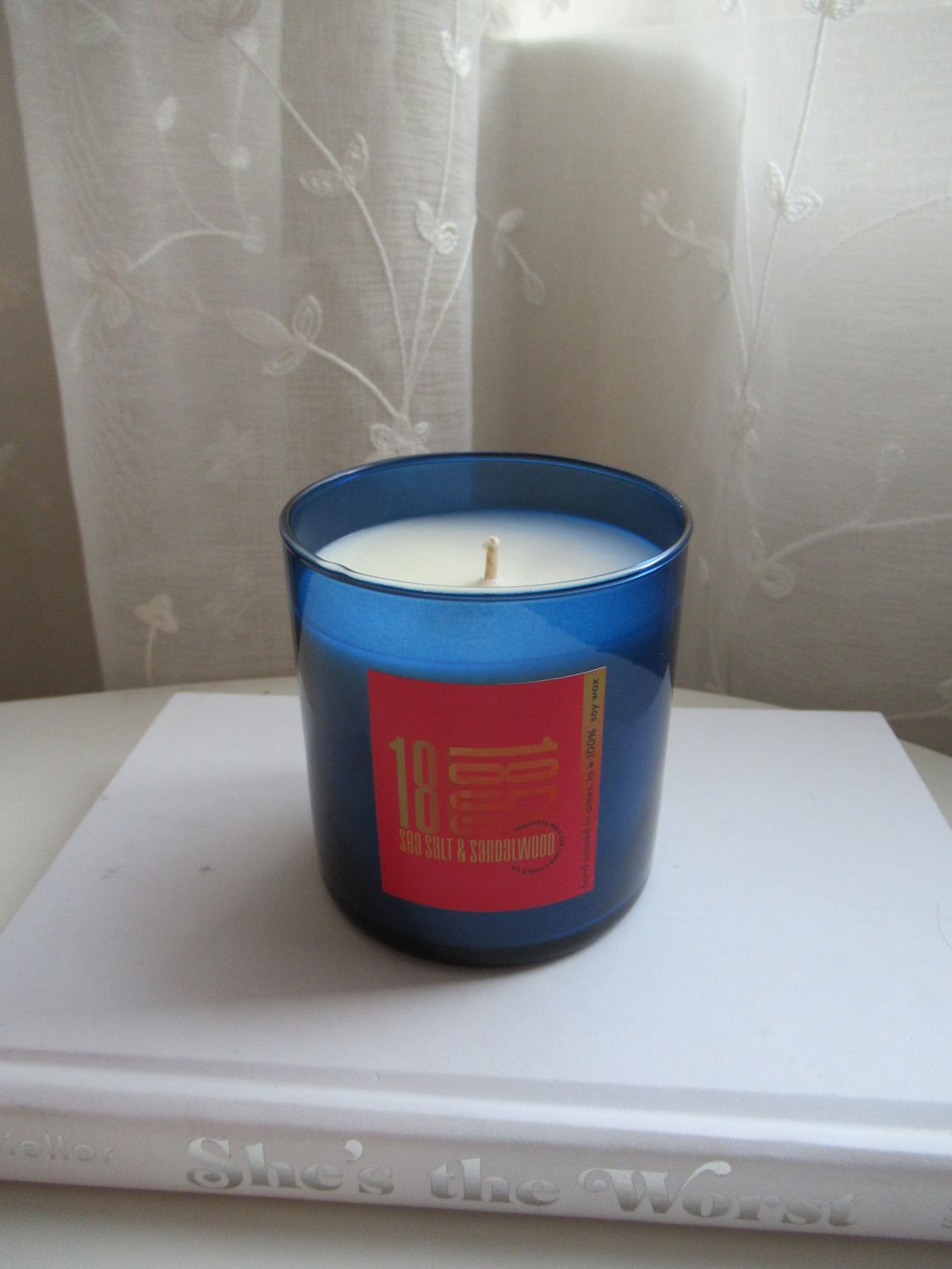 Innovate 1858 Signature Candle, Blue