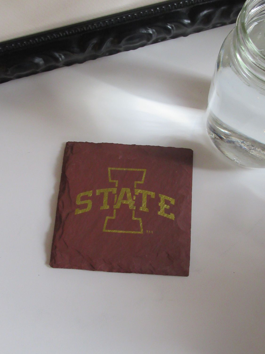 I-State Cardinal Slate Coaster I-State Cardinal Slate Coaster