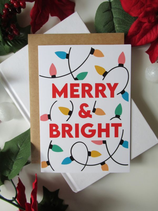 Merry &amp; Bright Card