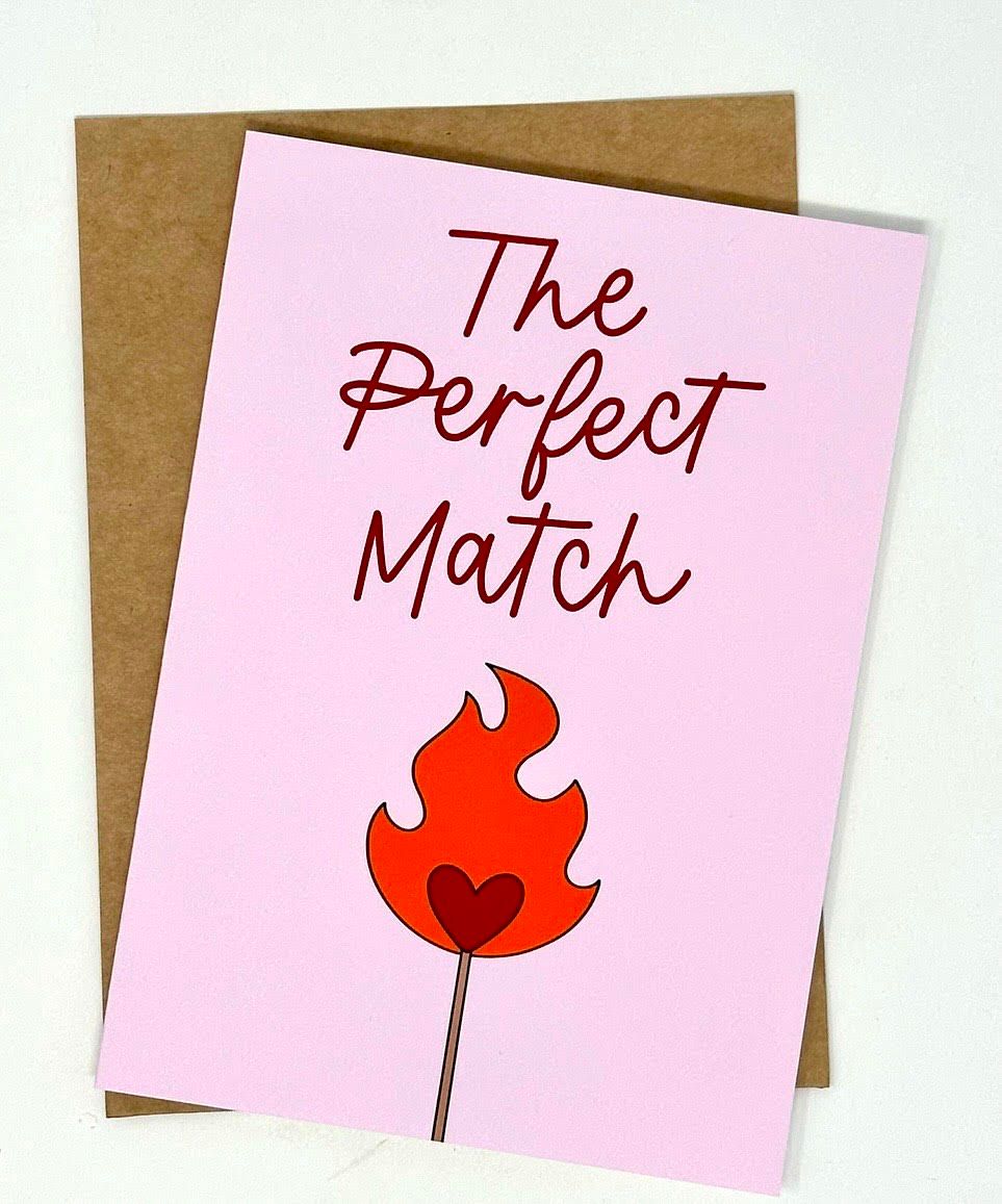The Perfect Match Greeting Card The Perfect Match Greeting Card
