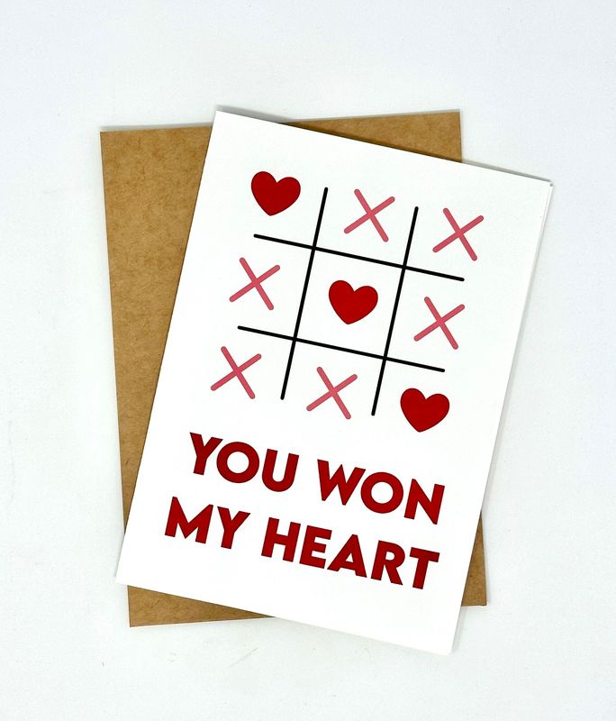 You Won My Heart Greeting Card You Won My Heart Greeting Card