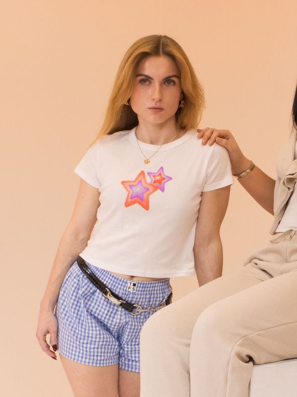 TFS '25 Star Baby Tee, Medium