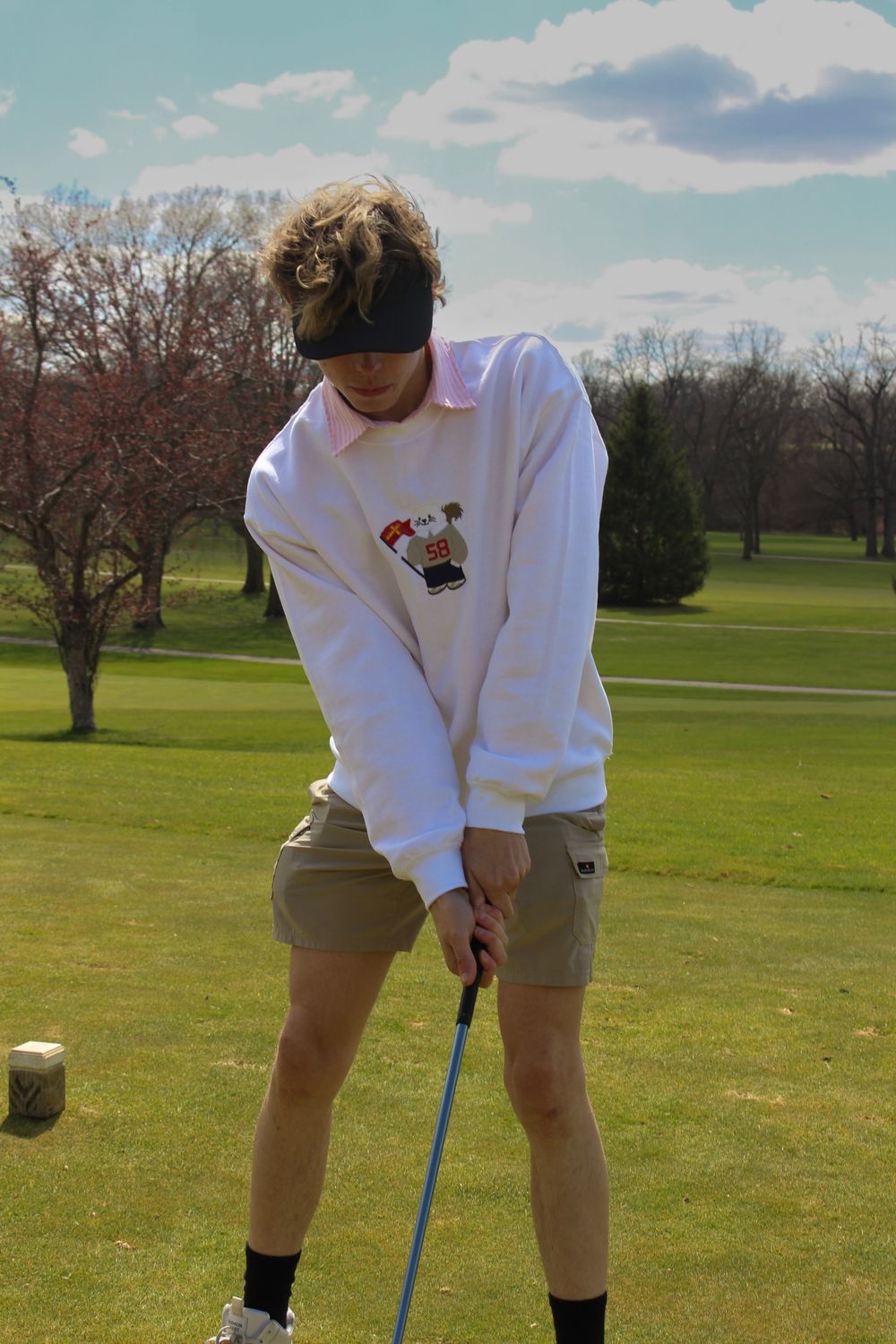 ISU Tartan Squirrel Icon Crew - M