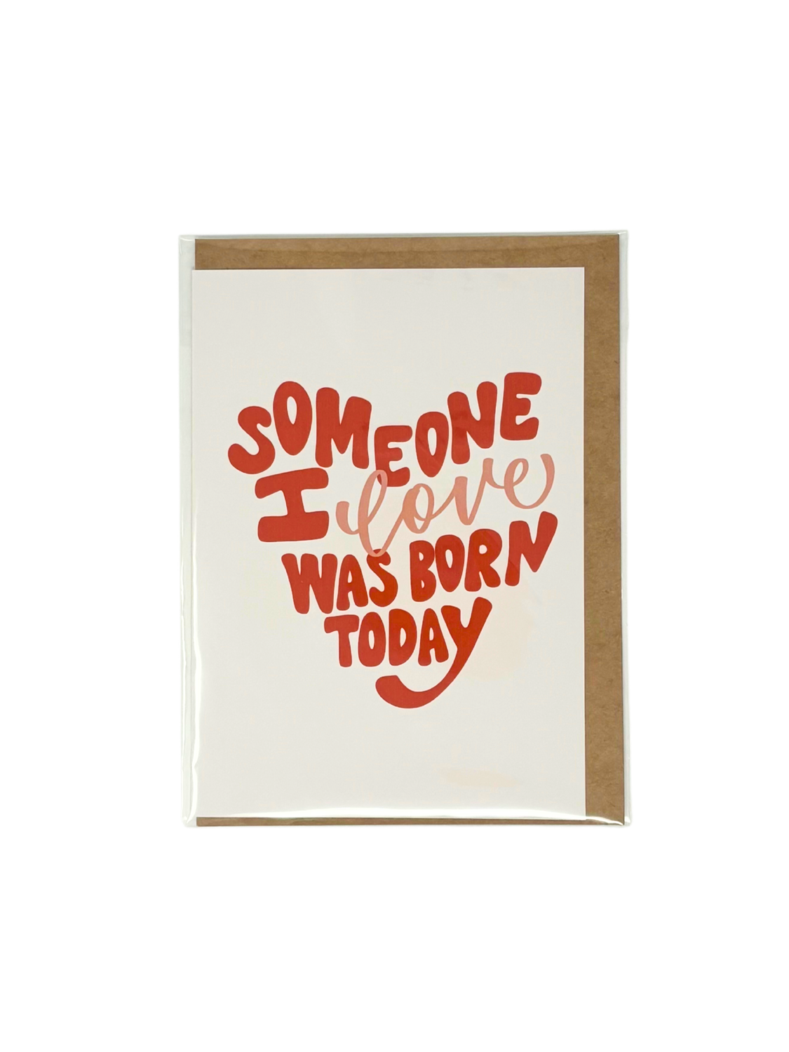 Someone I love Card Someone I love Card