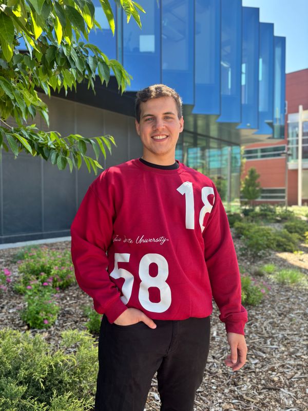 1858 Red Crewneck- 2XL 1858 Red Crewneck- 2XL