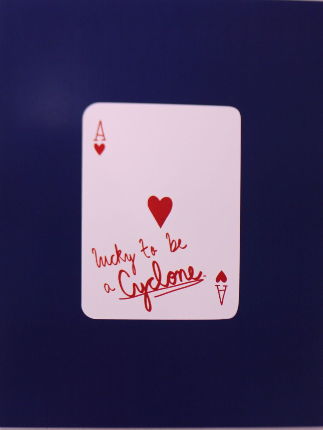 Lucky to be a Cyclone Art Print