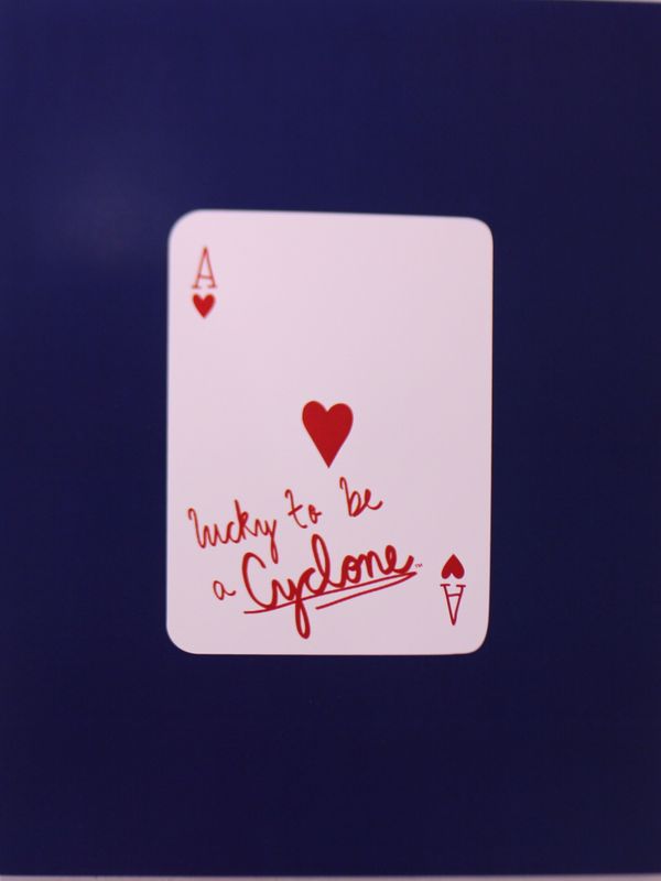 Lucky to be a Cyclone Art Print