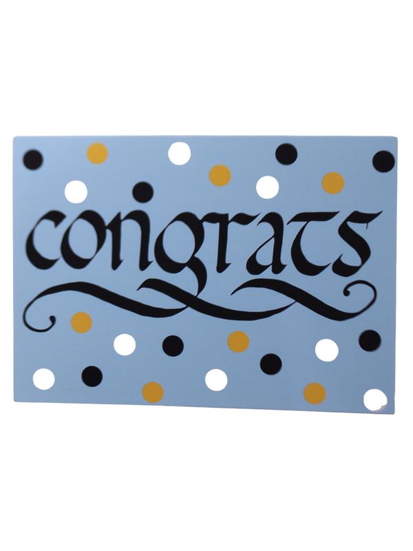 Endure Manuscripts Congrats Card