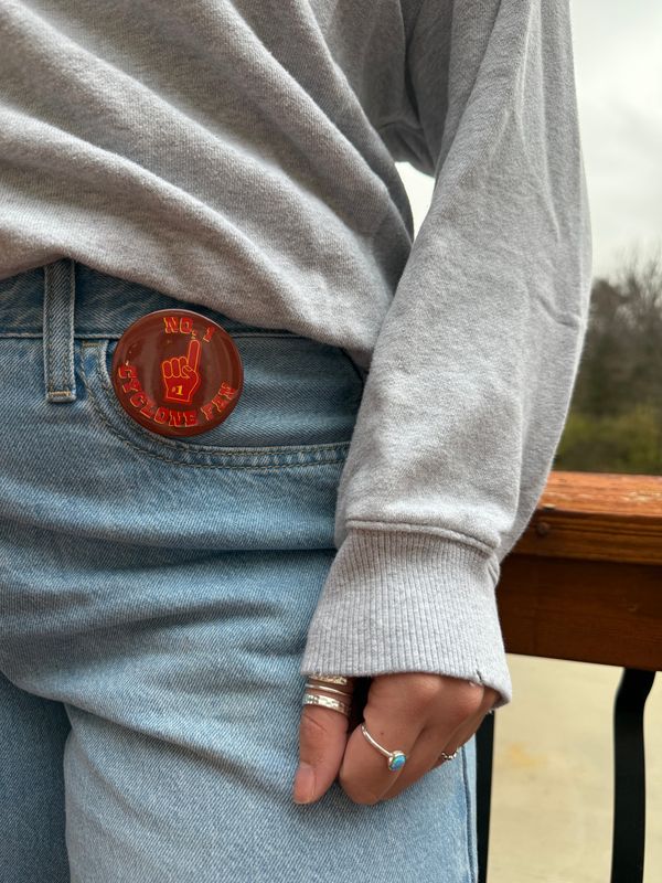 No. 1 Fan Button No. 1 Fan Button