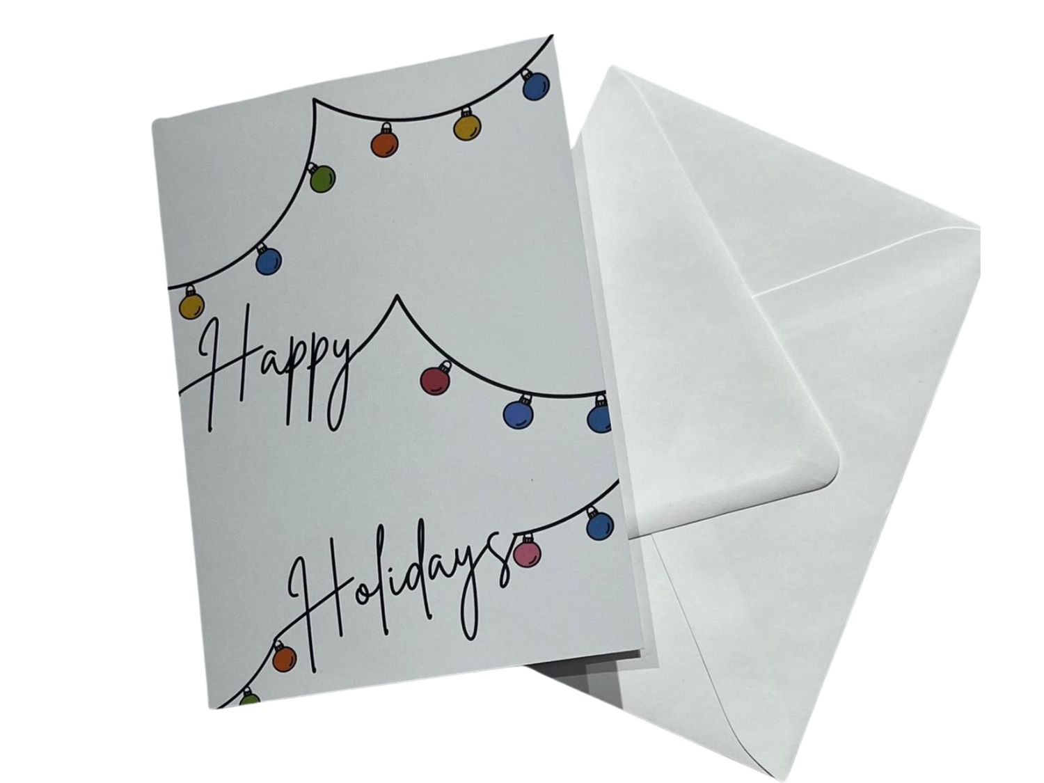 Holiday Lights Card