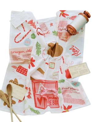 Heriloom Recipes Flour Sack Towel