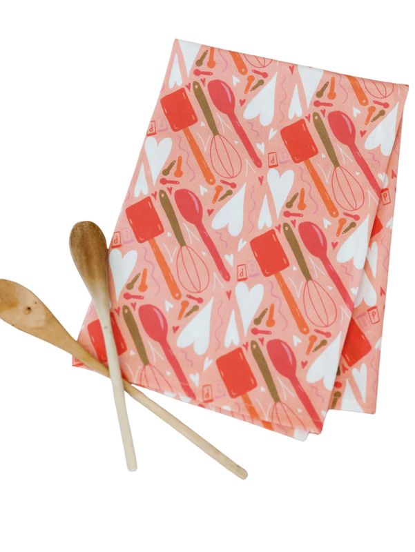 Spoon &amp; Spatula Flour Sack Towel