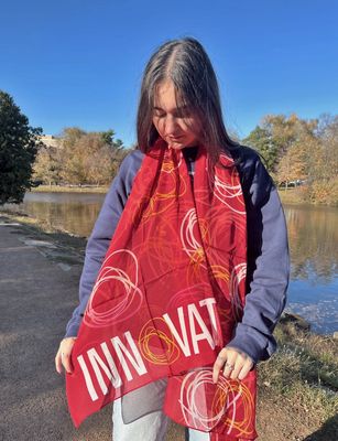 Innovate Silk Scarf Innovate Silk Scarf