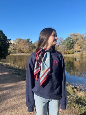 Nature Walk Silk Scarf Nature Walk Silk Scarf