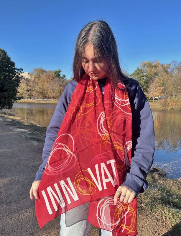 Innovate Silk Scarf Innovate Silk Scarf