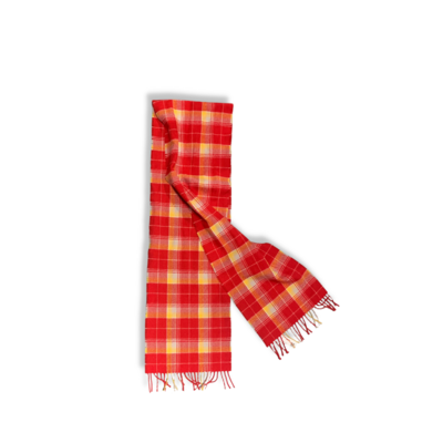 ISU Tartan Wool Scarf