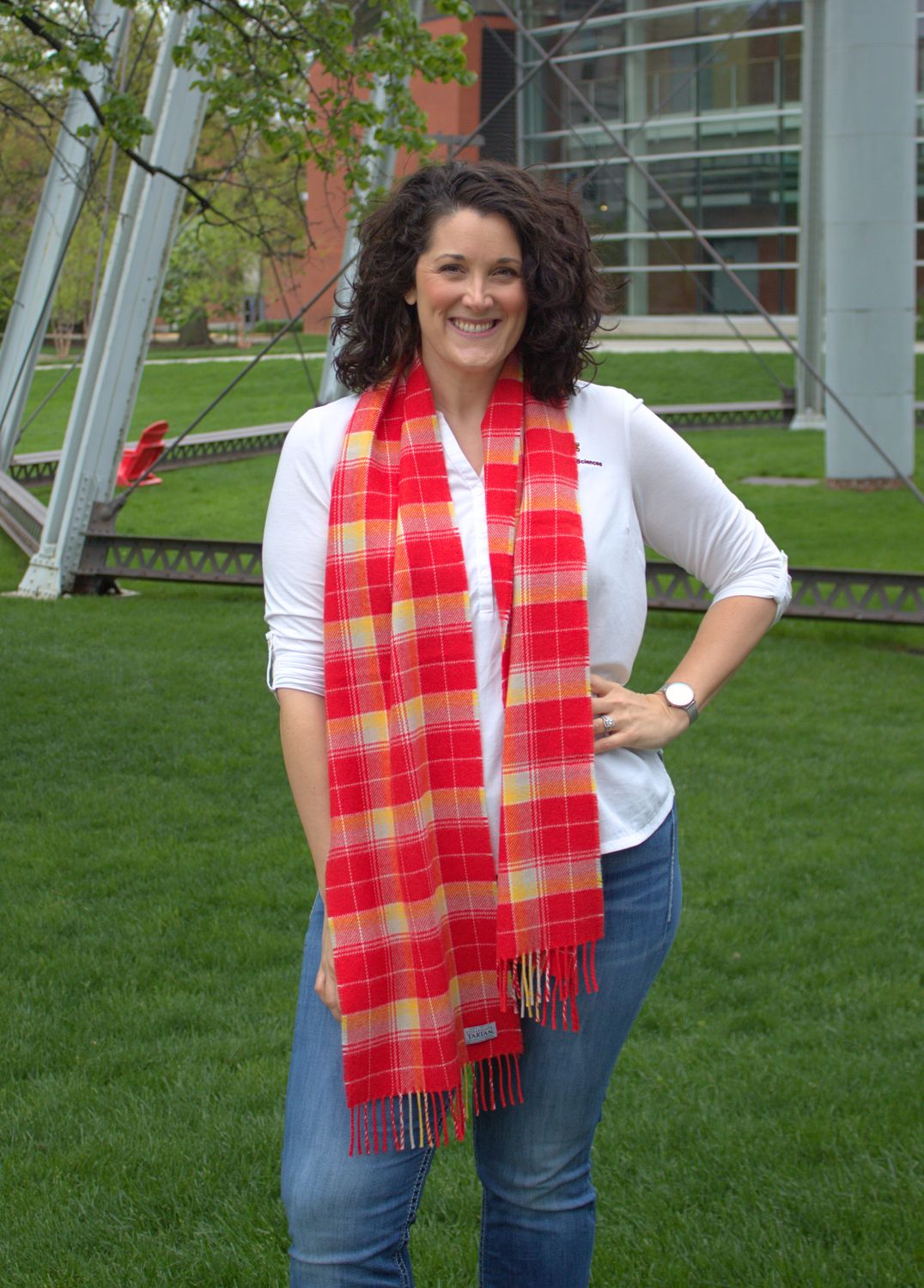 ISU Tartan Wool Scarf ISU Tartan Wool Scarf