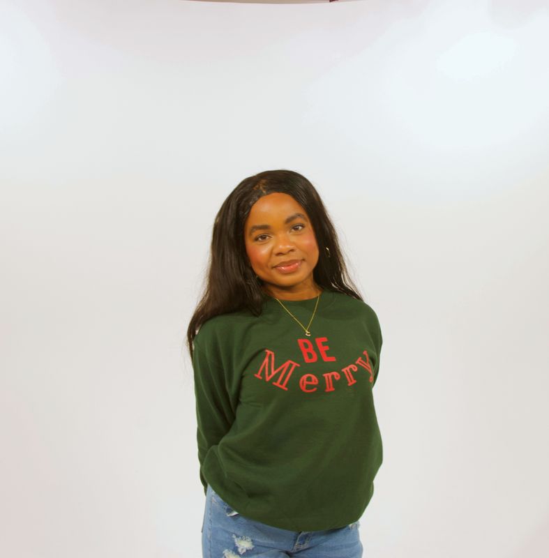 Be Merry Crewneck - S