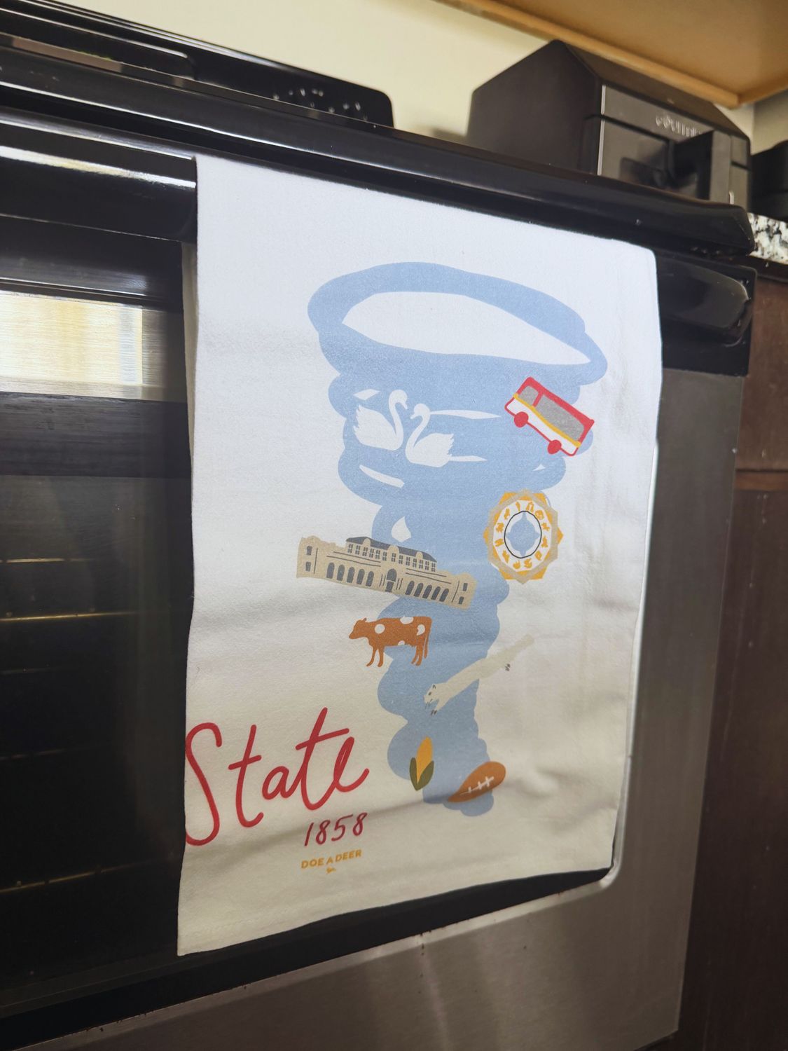 State Flour Sack Towel State Flour Sack Towel