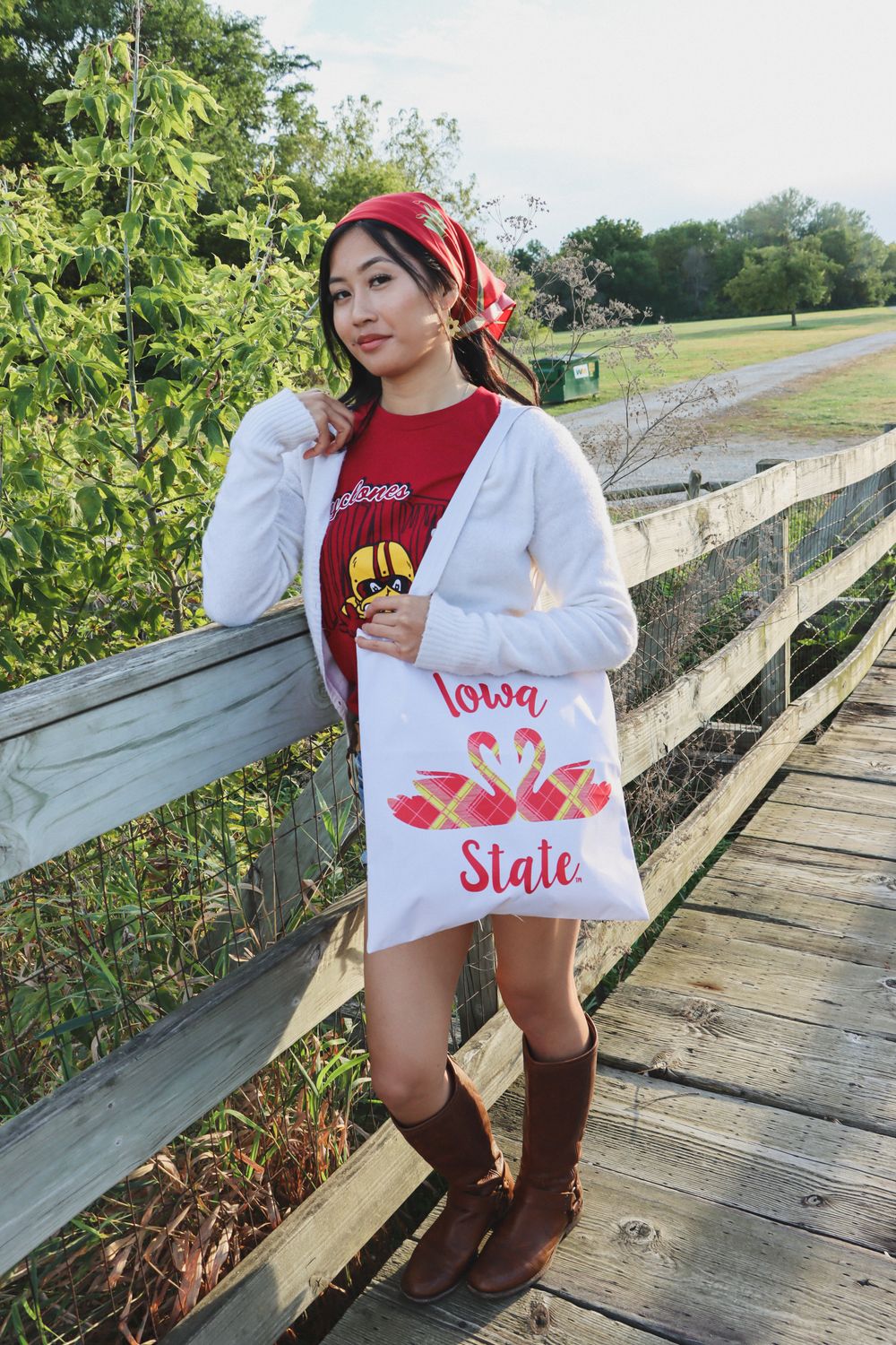 Swan Tote Bag