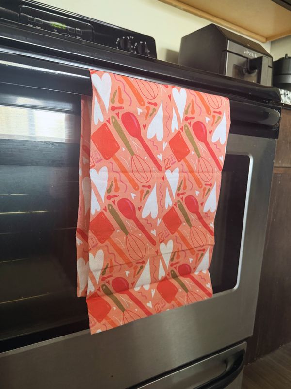 Spoon &amp; Spatula Flour Sack Towel
