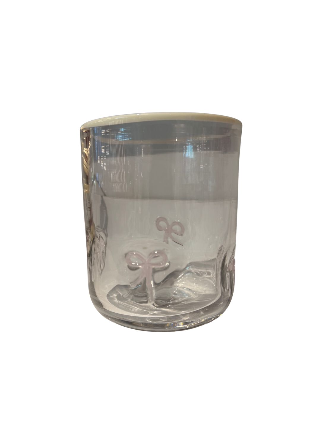 Bow Clear Drinking Glass