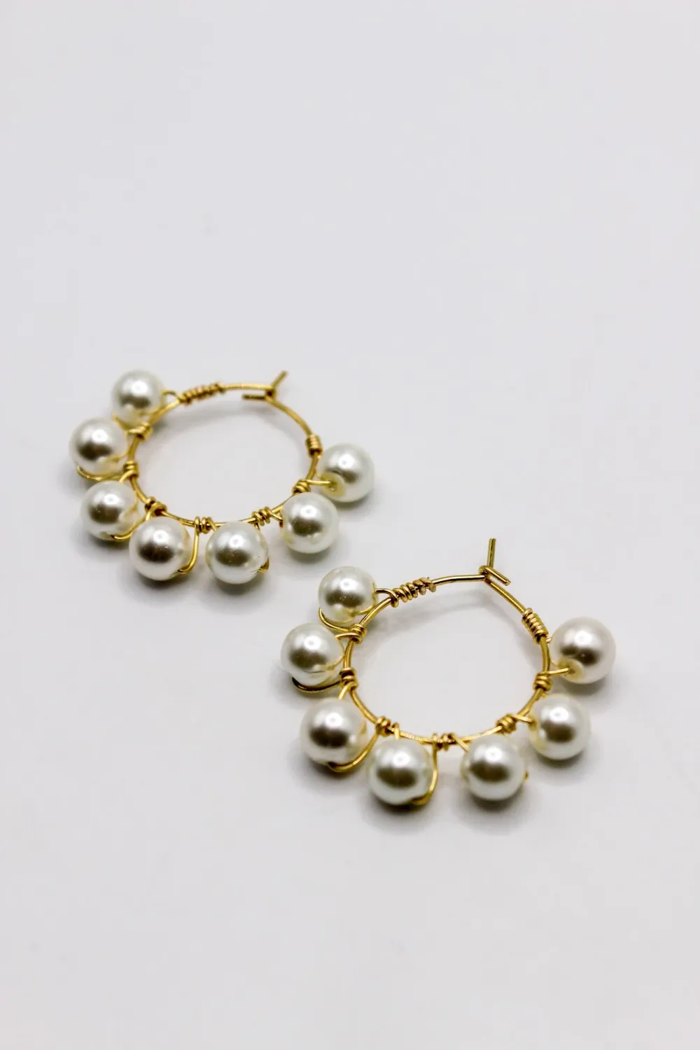 ANKA Pearl Beaded Earrings