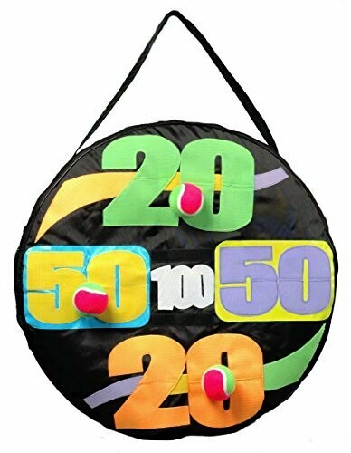 Fun Gripper® 24" Inflatable Velcro Dart Ball Toss & Target Game w/ 3-2" Balls