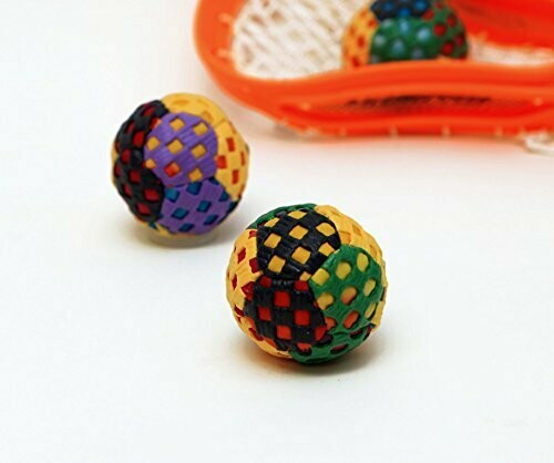 Fun Gripper® Lacrosse -Practice Training Balls Soft W/No-Rebound (1) Set of (2) by: Saturnian I P.E. Supplier