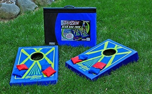 Fun Gripper® - Grip Zone® Bean Bag Toss Game 2-Portable Targets & 8 Bean Bags by: Saturnian I