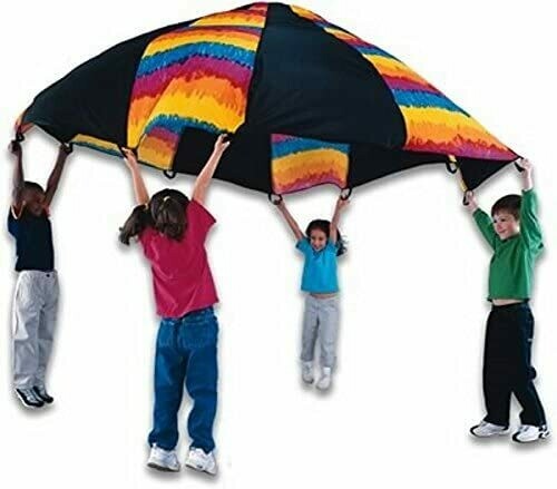 Fun Gripper® 10" Rainbow Colors Parachute by : Saturnian I