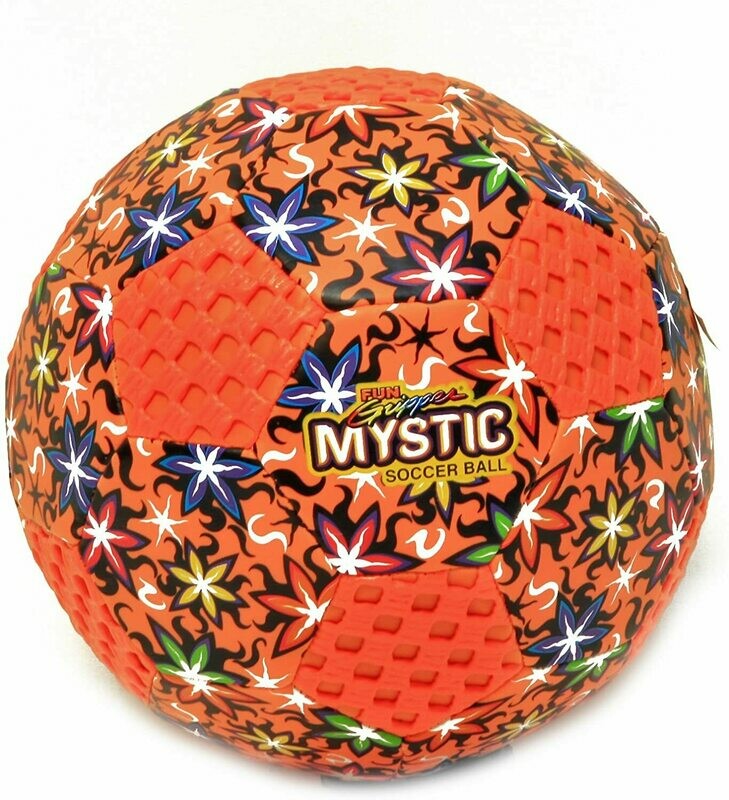 Fun Gripper® 8" Mystic Design Soccer Ball Size (4) by: Saturnian I