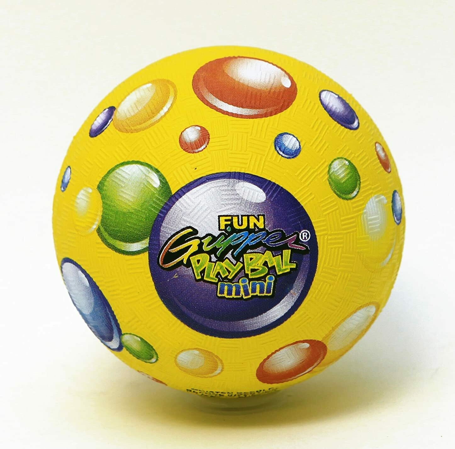 Fun Gripper® 5.5" (Fun Bubble) Playground Ball 2-Ply by: Saturnian I