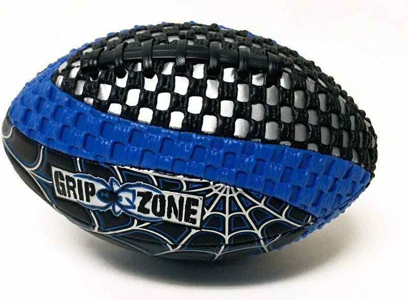 Grip Zone® 8.5" Spider (Pee Wee) Football - Blue
Cool spider web design  (Great for Kids) By: Saturnian I