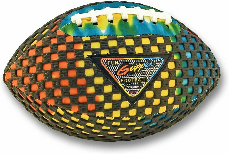 Fun Gripper® (TD Tie-Dye (Pee Wee) 8.5 Football by: Saturnian I P.E. Supplier