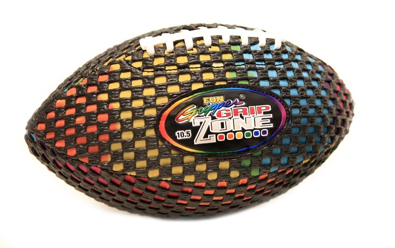 Grip Zone®-Fun Gripper® 10.5" (Junior size) TD (Tie-Dye) Football 
By: Saturnian I - P.E. Supplier
