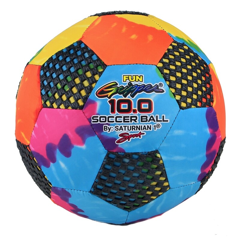 Fun Gripper® Tie-Dye 10" Soccer Ball O/S (Perfect for Indoor) by: Saturnian I P.E Supplier