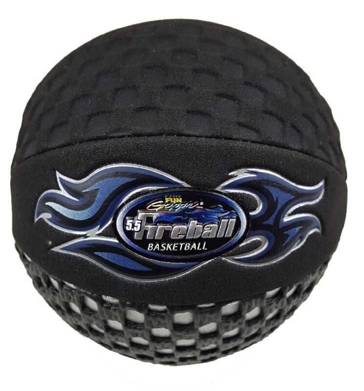 Fireball® 5.5" Mini Basketball by: Saturnian 1 Inc.