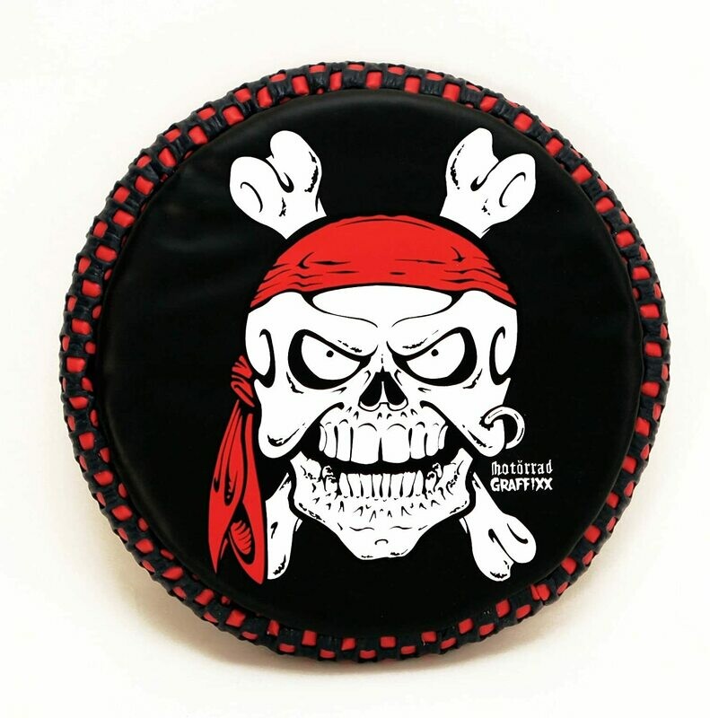 Fun Gripper Skull Black - Red 9 Inch Flyer - Flying Disc - Frisbee 140g - Soft Catches-Great for Kids or Team Player, Indoor or Outdoor by: Saturnian I Fun Gripper Skull Black - Red 9 Inch Flyer - Flying Disc - Frisbee 140g - Soft Catches-Great for Kids or Team Player, Indoor or Outdoor by: Saturnian I