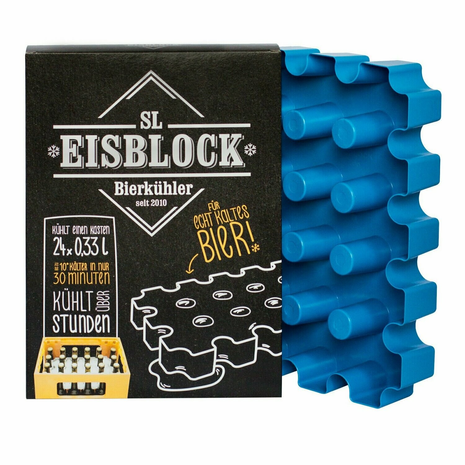 SL Eisblock Bierkastenkühler für 0,33l Flaschen
