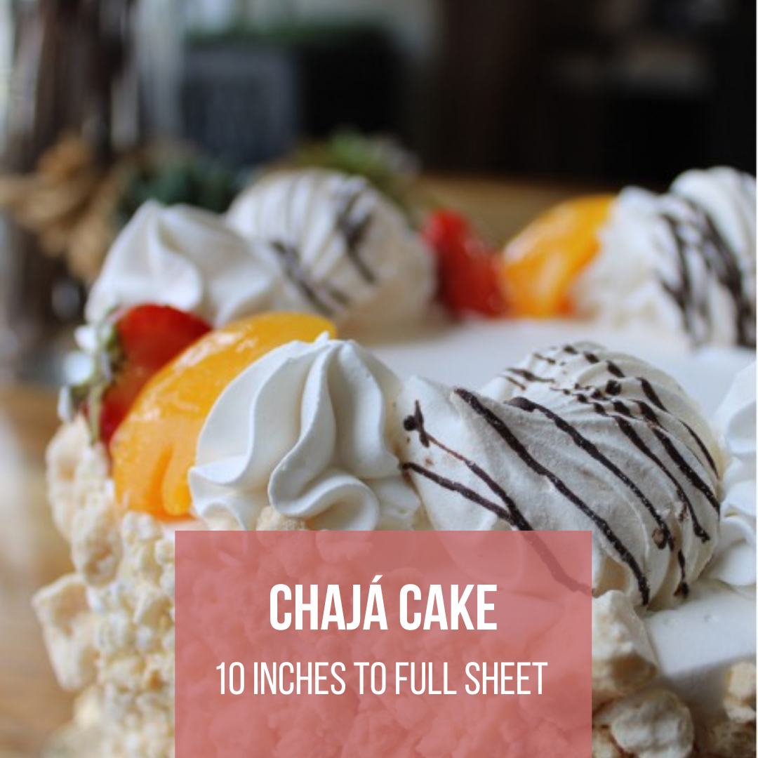 CHAJA CAKE (10 inches to Full sheet)
