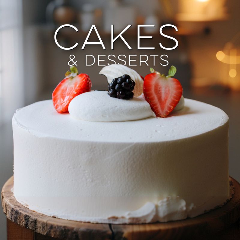 Cakes &amp; desserts