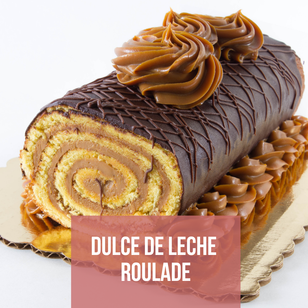 DULCE DE LECHE ROULADE - SERVES 6-8